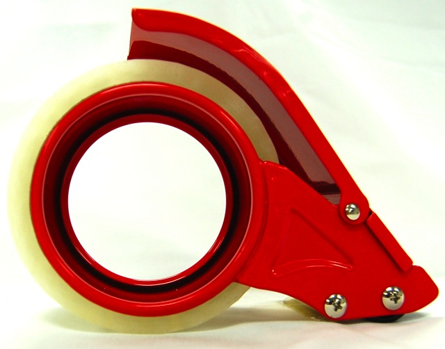 Tape Dispenser - Clam Shell - For 2" Filament - Click Image to Close