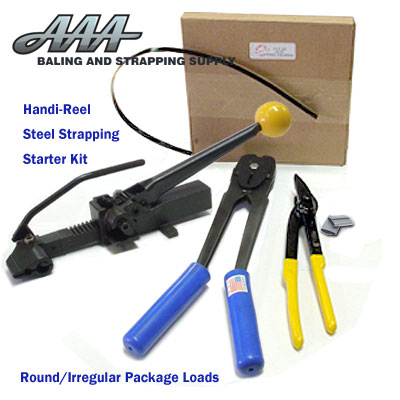 Steel Strap Starter Kit -Round Package Loads -Handi-Reel