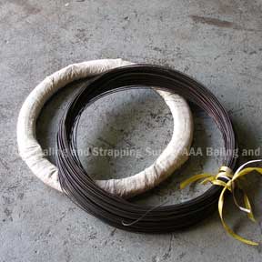 9 Gauge Soft Black Annealed Wire - 50 Lb. Coils